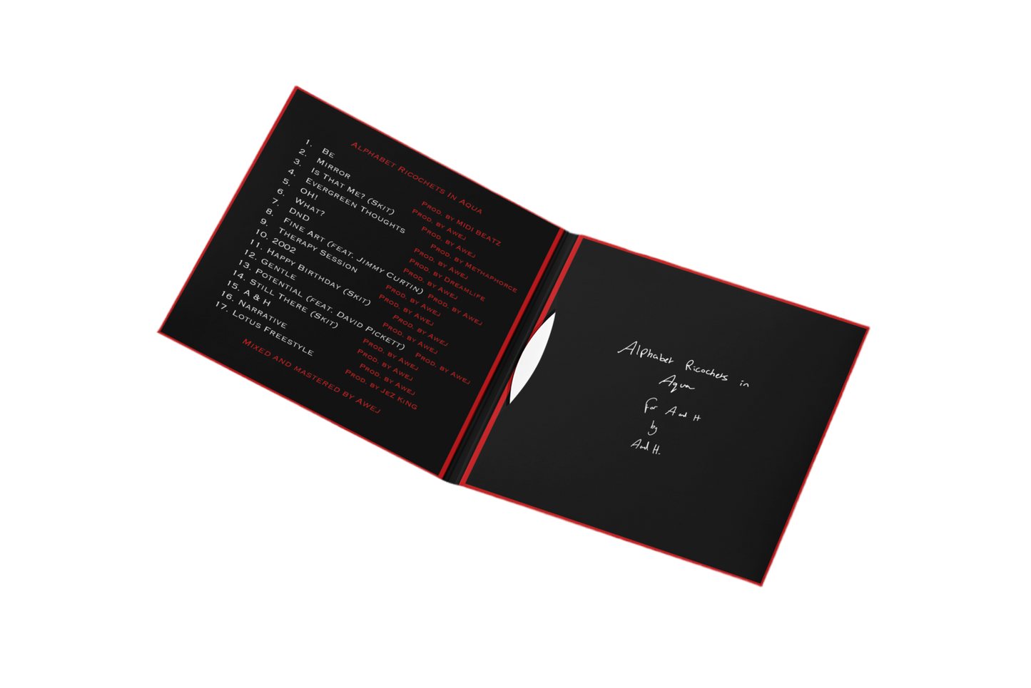 Alphabet Ricochets in Aqua CD